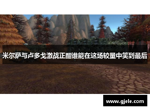 米尔萨与卢多戈激战正酣谁能在这场较量中笑到最后